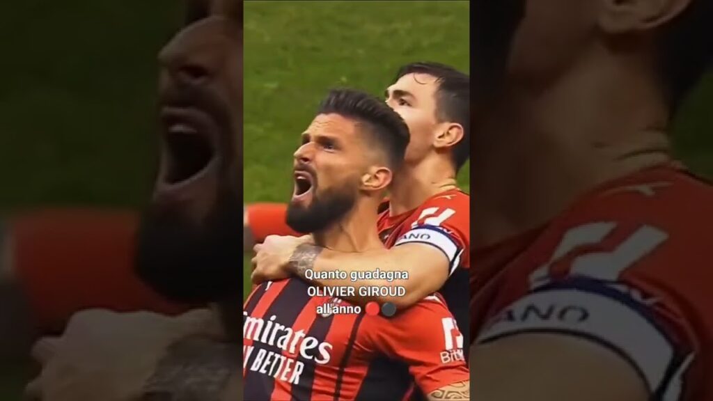Quanto guadagna Olivier Giroud 🔴⚫️⚽️💰