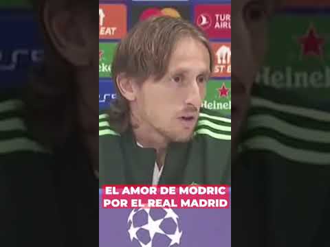 LUKA MODRIC: "EL REAL MADRID ES EL CLUB DE MI VIDA" | Diario AS