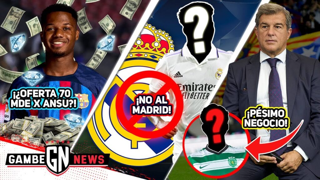 ¡¿70MDE x ANSU FATI?!🤔| MADRID se PERDERÍA MEGA DELANTERO🚨| RIDÍCULO NEGOCIO del BARÇA😱