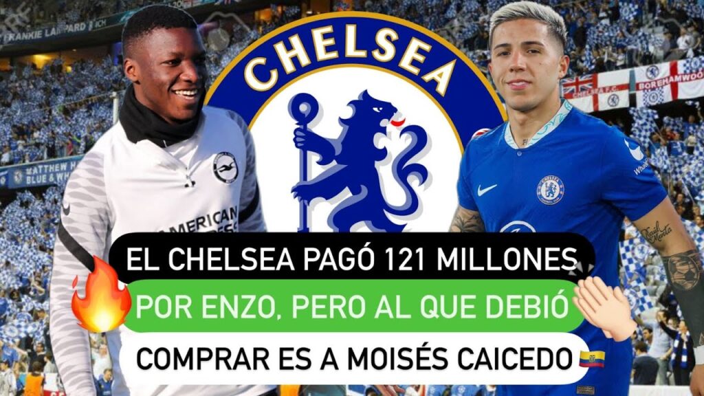 ❗️El Chelsea pagó 121 millones 😯 por Enzo, pero al que debió comprar 🤑 es a Moisés Caicedo 😎