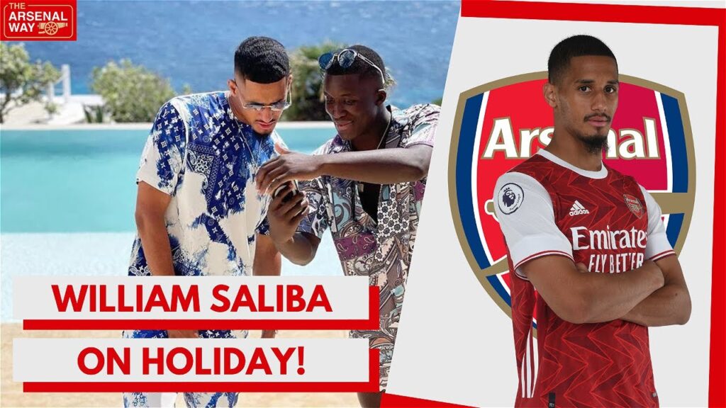 A WELL-DESERVED BREAK | William Saliba Enjoying His Holiday In Mykonos | Arsenal Social