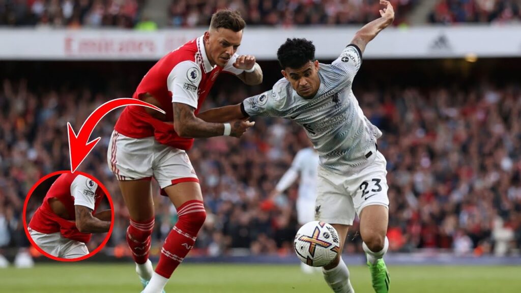 Ben White vs Liverpool