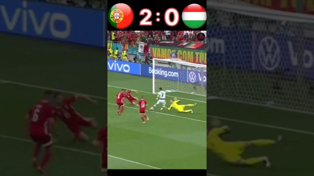 Portugal vs Hungary Euro 2020 #vibe #football #short #highlights
