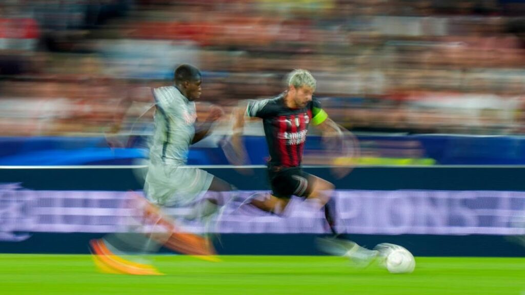 Theo Hernández crazy jet speed show..