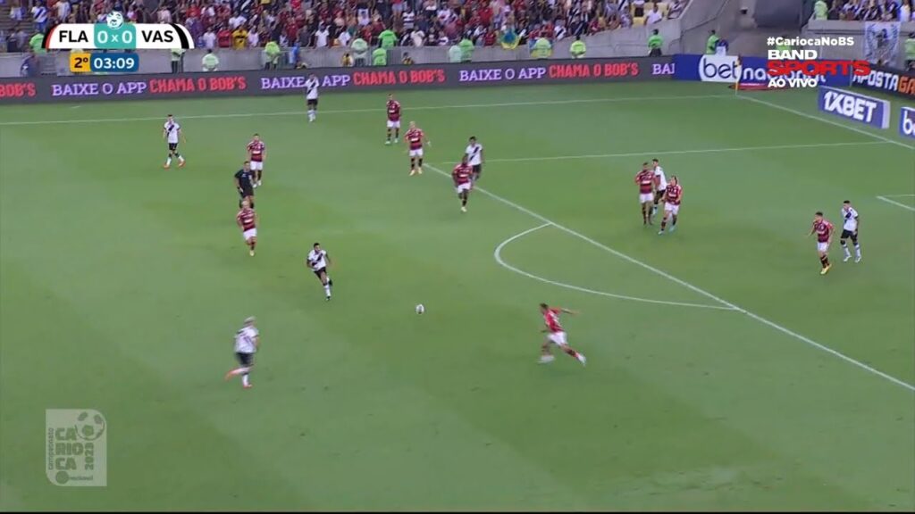 GOLAÇO DO VASCO! PUMITA RODRÍGUEZ PEGA DE PRIMEIRA E ABRE O PLACAR