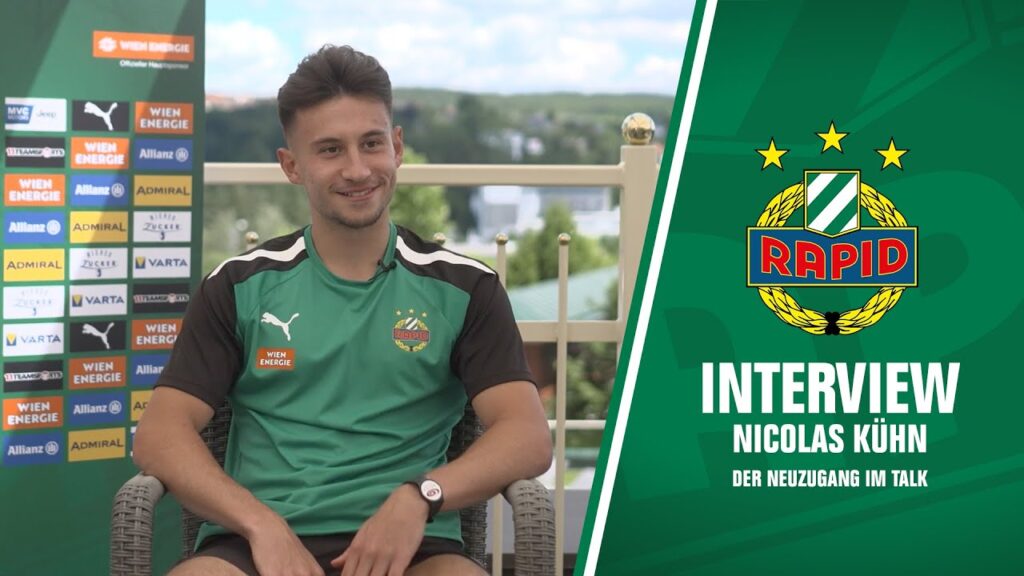 Nicolas Kühn im ersten Interview in Grün-Weiß