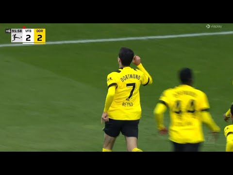 Giovanni Reyna Goal | Stuttgart vs Borussia Dortmund 2-3 | Highlights | Bundesliga 22/23