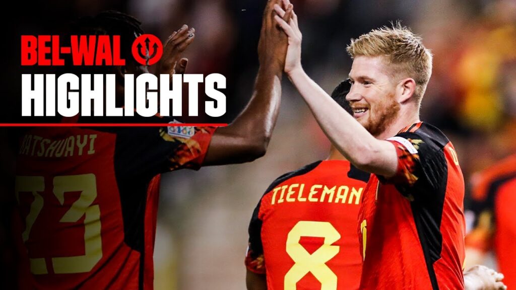 Belgium 2-1 Wales | First game in our new kit | #REDDEVILS | #NationsLeague 2022-2023