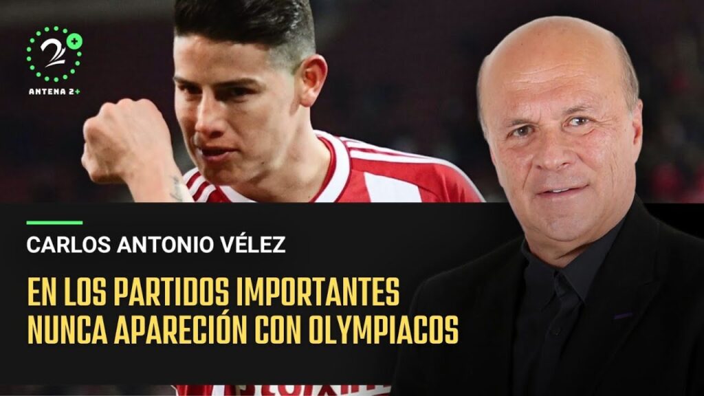 James otra vez desocupado: se quedará 5 meses sin jugar. Chao, Grecia
