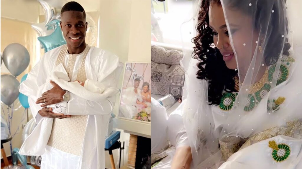 Baptême du fils de Pape Abou Cisse et de Marie Louise : Regardez!!!! #papeaboucisse #marielouisediaw