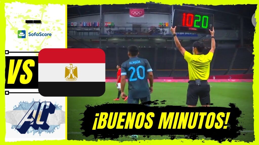 ¡BUENOS MINUTOS! de Thiago Almada VS ᴇɢɪᴘᴛᴏ | 25/07/2021
