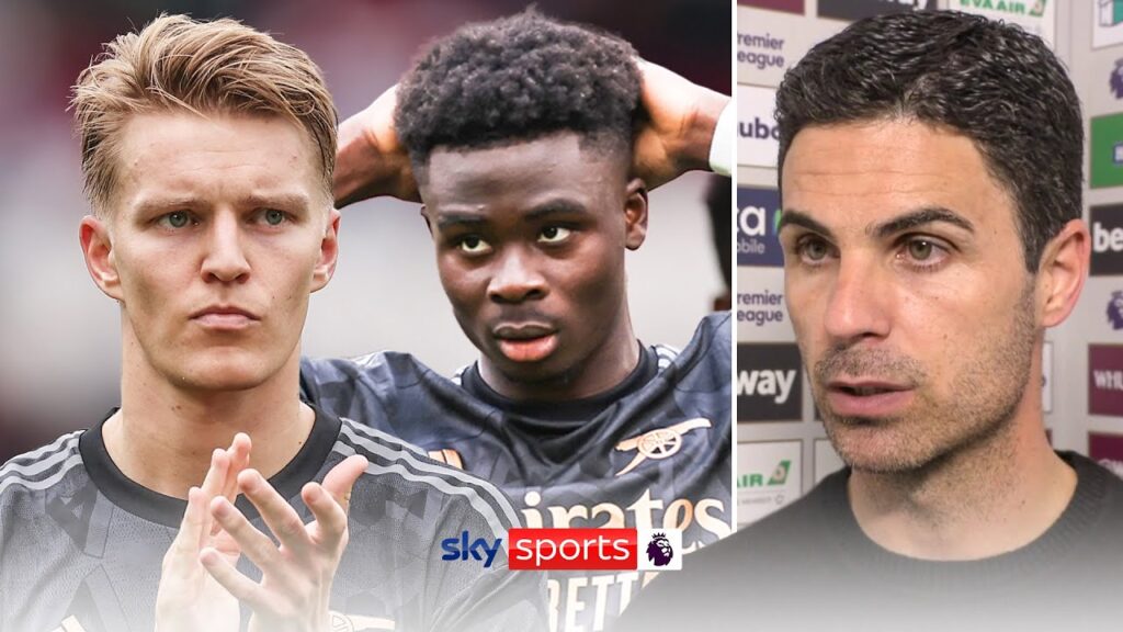 "We have to blame ourselves" | Arteta reacts to Arsenal throwing away lead against West Ham