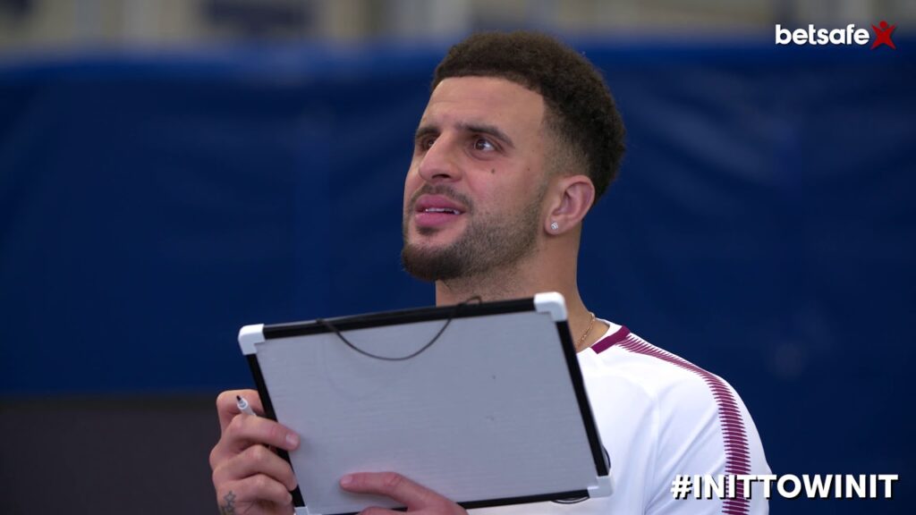 Manchester City Teammates - Walker, De Bruyne and Otamendi