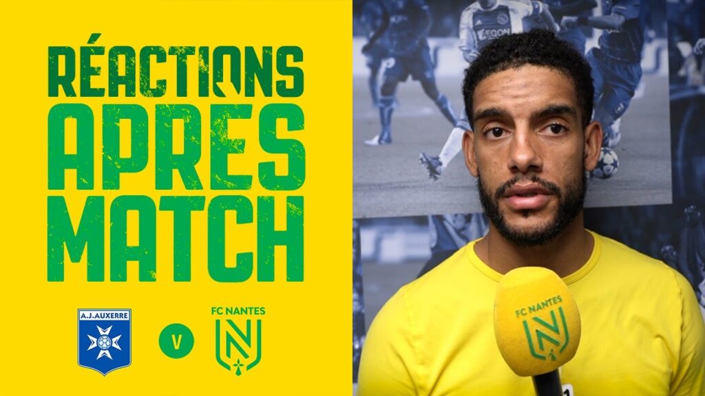 AJ Auxerre - FC Nantes : la réaction des joueurs