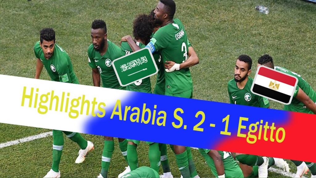 World Cup 2018: Arabia S. -  Egitto Highlights
