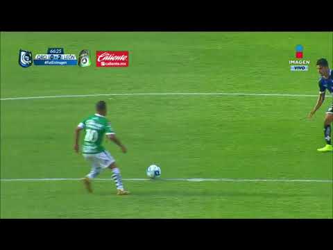 Gol de Ángel Mena con gran definición | Querétaro vs León