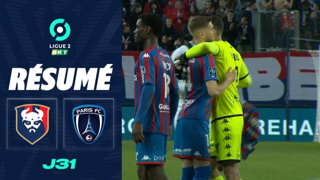 STADE MALHERBE CAEN - PARIS FC (3 - 1) - Résumé - (SMC - PFC) / 2022-2023