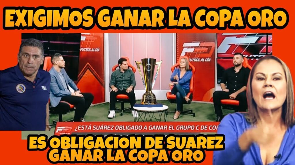 PRENSA TICA: LE EXIGIMOS A SUAREZ GANAR LA COPA ORO😱 SOMOS MEJORES QUE PANAMA Y EL SALVADOR 🤣