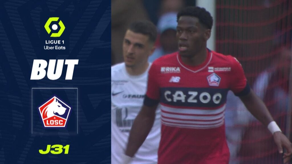 But Jonathan Christian DAVID (70' - LOSC) LOSC LILLE - MONTPELLIER HÉRAULT SC (2-1) 22/23