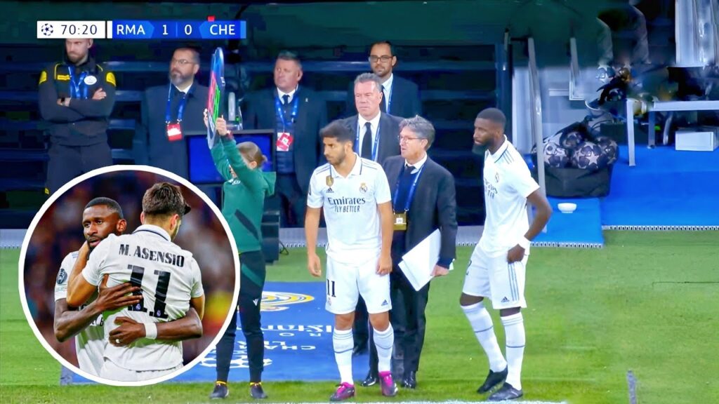 Asensio & Rudiger SUPERSUB against Chelsea!