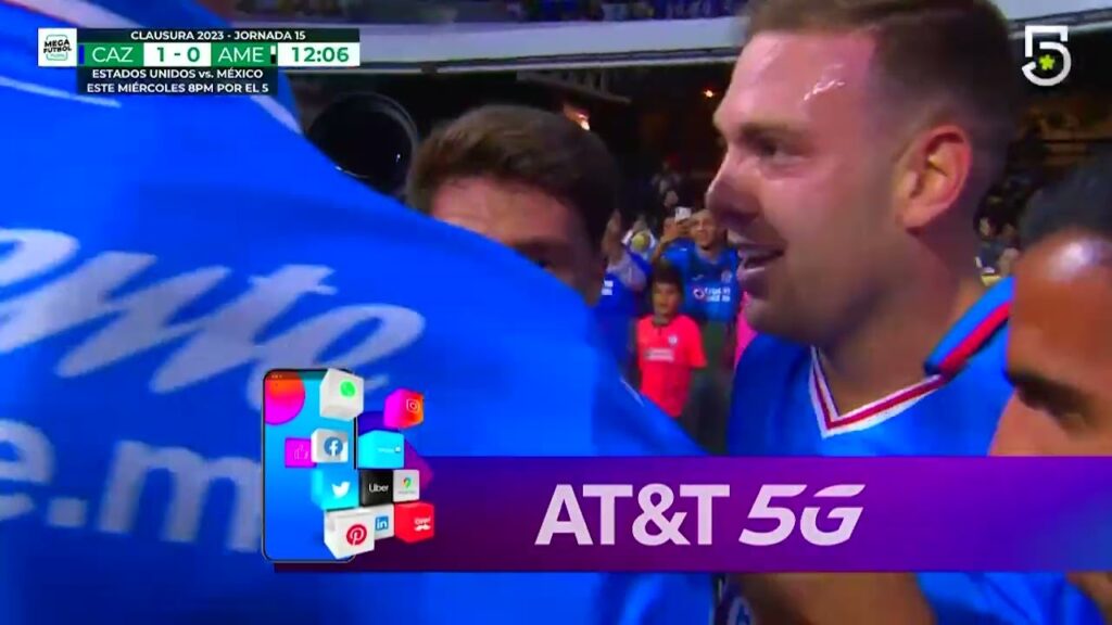 Gol de Uriel Antuna | Cruz Azul 1-0 América | Liga BBVA MX - Clausura 2023 - Jornada 15