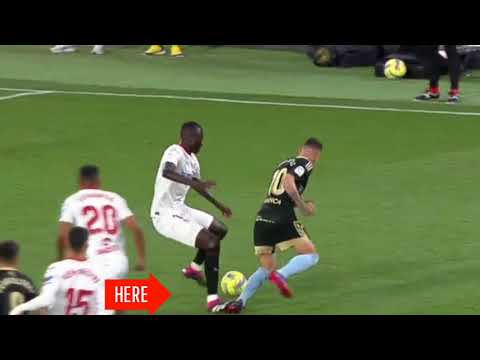 Pape Gueye RED CARD vs Celta Vigo