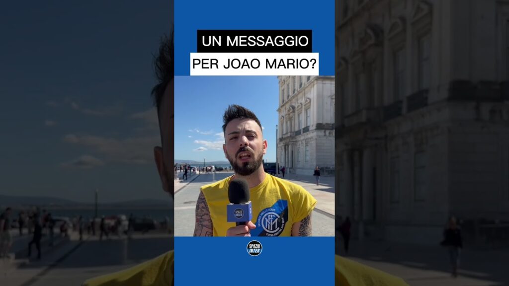 Un messaggio per l’ex di serata Joao Mario? Sentite i tifosi nerazzurri! #shorts