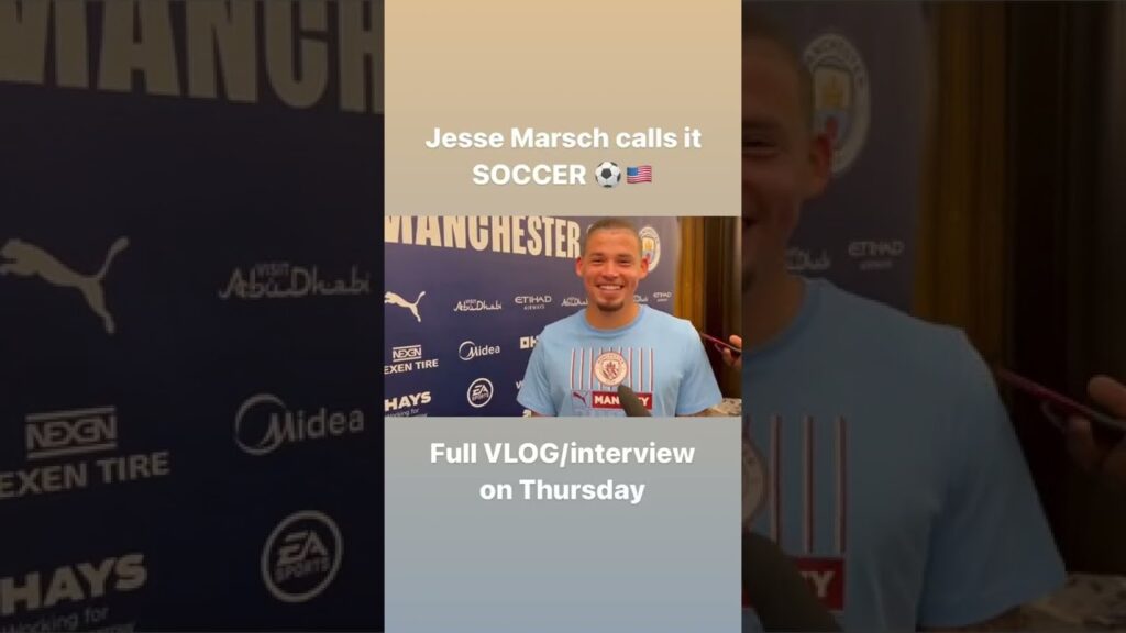 I asked Kalvin Phillips 🏴󠁧󠁢󠁥󠁮󠁧󠁿 if Jesse Marsch 🇺🇸 calls it football or soccer. #shorts