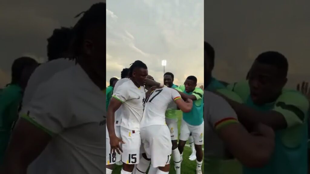 The Late Winner feeling from Antoine Semenyo #saharafootball #blackstars
