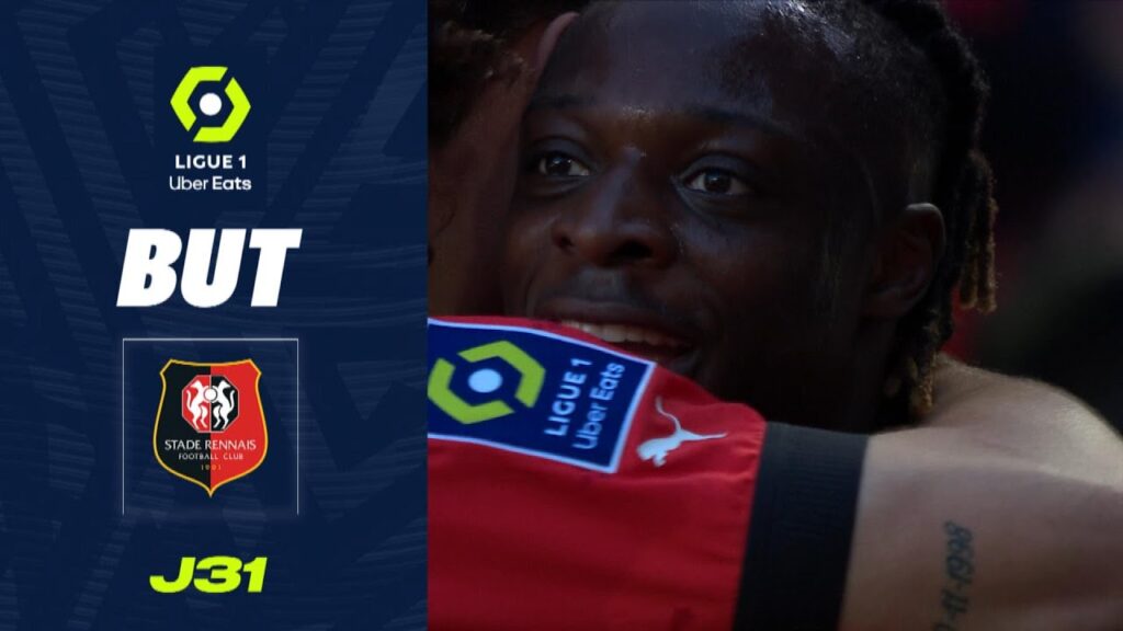 But Jérémy DOKU (9' - SRFC) STADE RENNAIS FC - STADE DE REIMS (3-0) 22/23