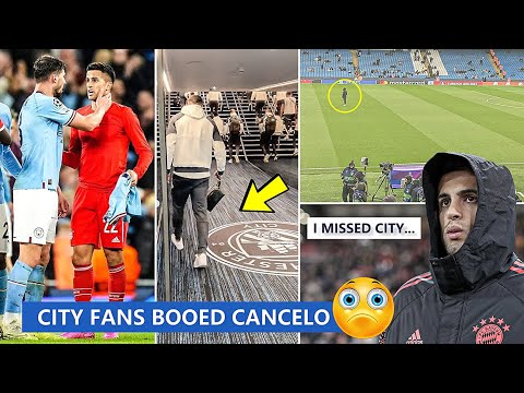 😢Despite Being Booed by Man City Fans, Cancelo Didn't Step on City Batch!