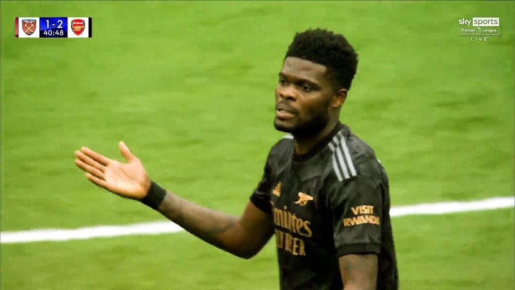 Here's Thomas Partey's Performance Against West Ham. Did He Played Well or Not?🤔