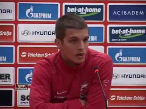 FK Crvena zvezda - Darko Lazovic pred derbi