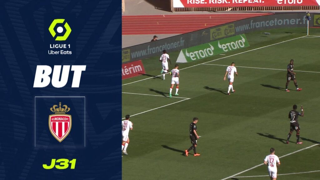 But Krépin DIATTA (14' - ASM) AS MONACO - FC LORIENT (3-1) 22/23