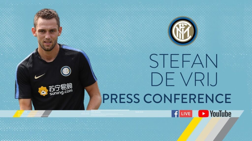 STEFAN DE VRIJ | PRESS CONFERENCE | Inter 2018/19 🎙️⚫️🔵
