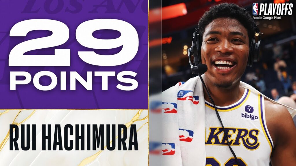 Rui Hachimura GOES OFF For 29 Points In Lakers Game 1 Win! | April 16, 2023