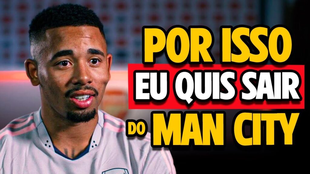 VIU ISSO? FINALMENTE GABRIEL JESUS FALOU POR QUE SAIU DO MANCHESTER CITY