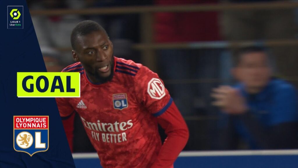 Goal Karl TOKO EKAMBI (90' - OL) RC STRASBOURG ALSACE - OLYMPIQUE LYONNAIS (1-1) 21/22