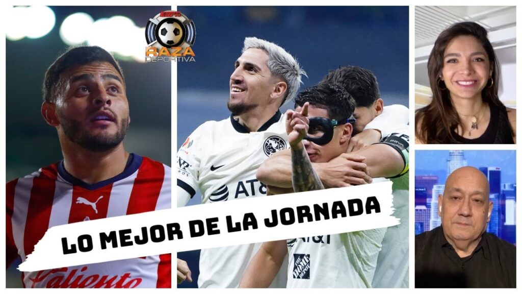 AMÉRICA es el equipo que mejor juega y ALEXIS VEGA es el jugador del momento | Raza Deportiva