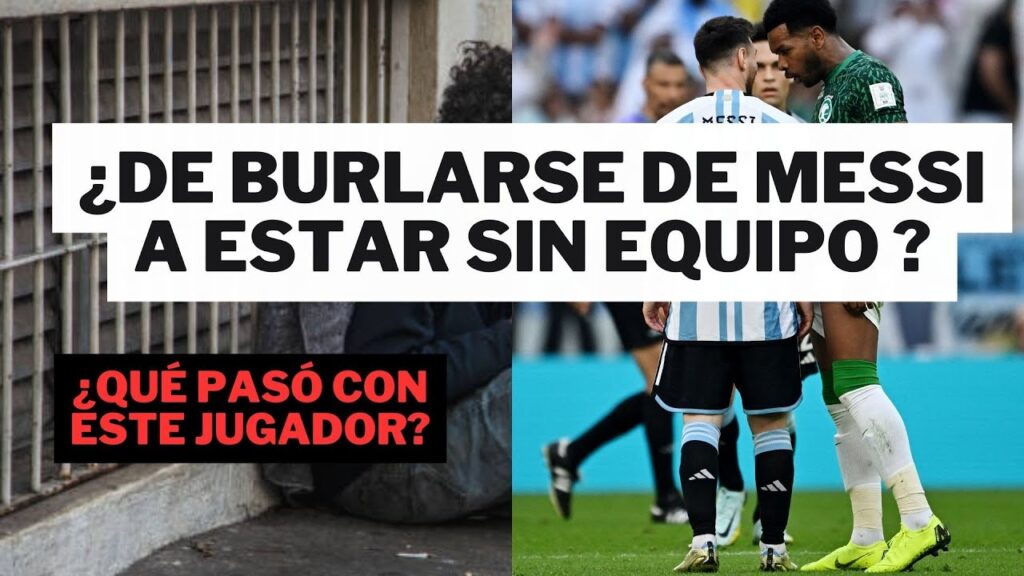 El jugador que se burló de Messi ¿Qué pasó con Ali Al-Bulaihi ?