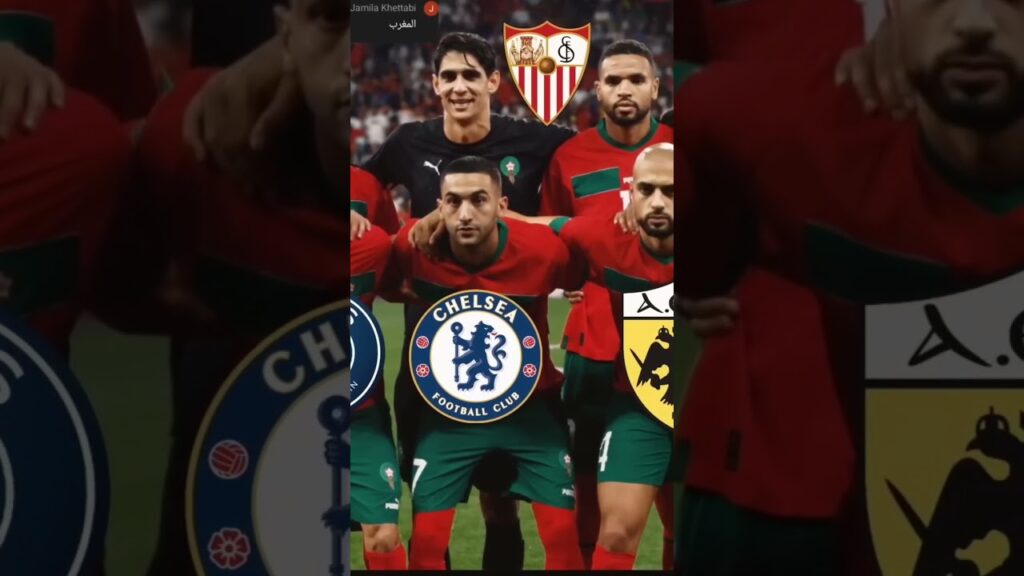 Lineup for the Moroccan national team 2022