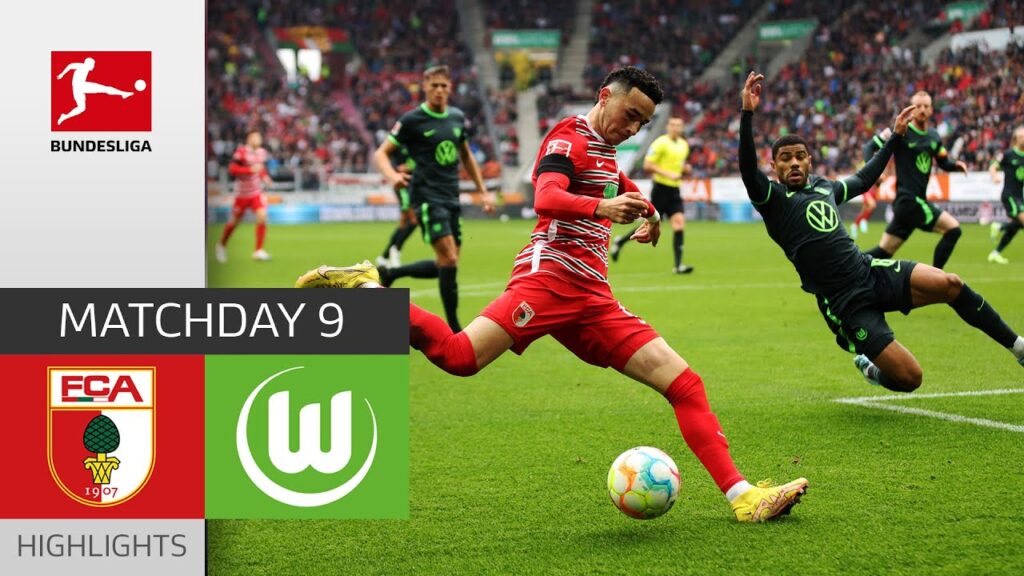 FC Augsburg – VfL Wolfsburg 1-1 | Highlights | Matchday 9 – Bundesliga 2022/23 FC Augsburg - VfL Wolfsburg 1-1 | Highlights | Matchday 9 – Bundesliga 2022/23