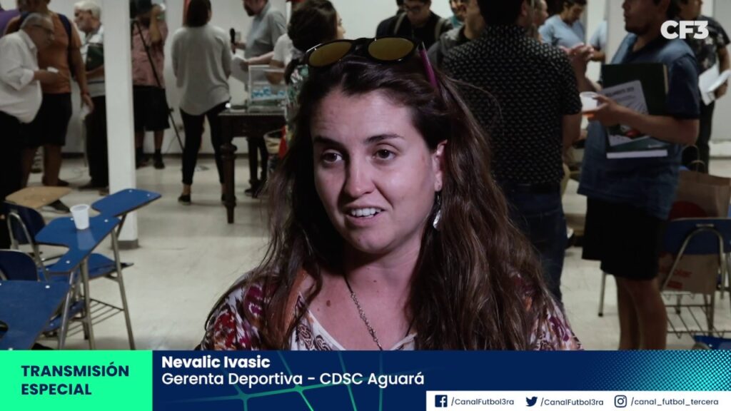 Entrevista a Neva Ivusic - CDSC Aguará (Sorteo fixture 2020 - Tercera B)