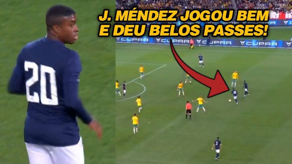 J. MÉNDEZ JOGA MUITO BEM PELO EQUADOR! | Jhegson Méndez vs Austrália (28/03/23) by IR Football HD