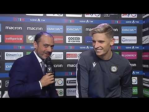 7 dicembre 2019 | Udinese - Napoli 1-1 | intervista Stryger Larsen post partita