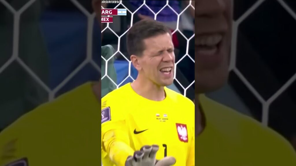 Wojtek Szczęsny broni karnego 😉 World Cup 2022 ⚽ #shorts