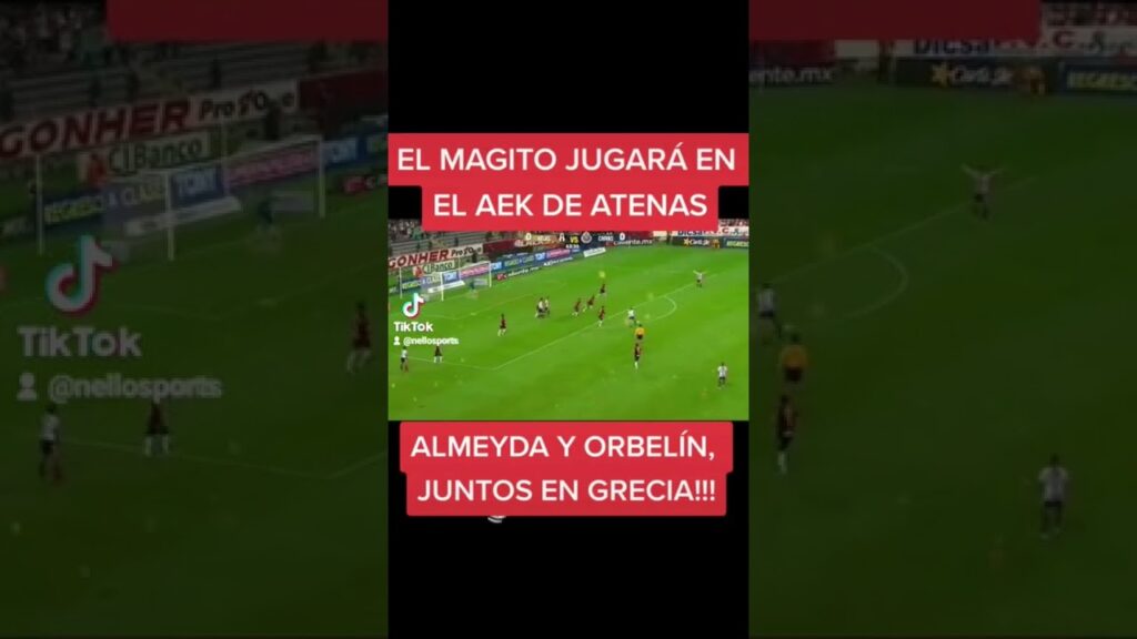 Orbelín Pineda jugará en Grecia!!!! #futbol #aek #almeyda