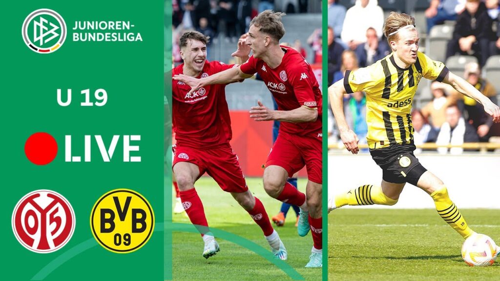 LIVE 🔴 - Mainz 05 U19 vs. Dortmund U19 | Full Game | FINAL | Under-19 Bundesliga