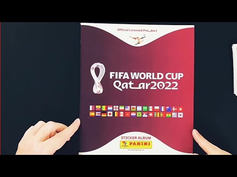 CONHEÇA O ÁLBUM DE FIGURINHAS DA COPA DO MUNDO QATAR 2022! VERSÃO BRASILEIRA