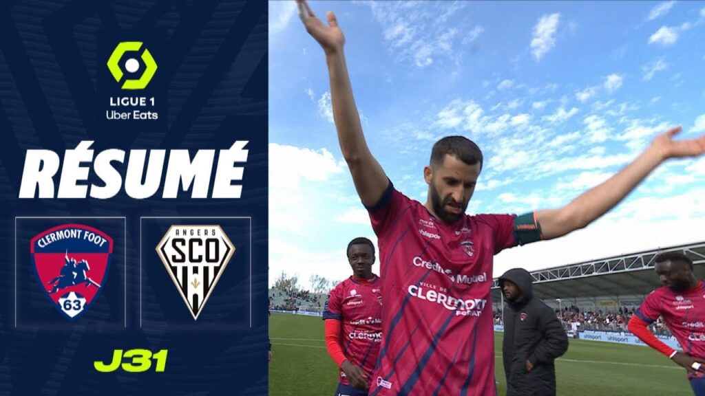 CLERMONT FOOT 63 - ANGERS SCO (2 - 1) - Résumé - (CF63 - SCO) / 2022-2023